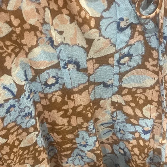 Free People -  Ruffled Sleeve & Neckline Blouse 100% Viscose zipper - Picture 12 of 16